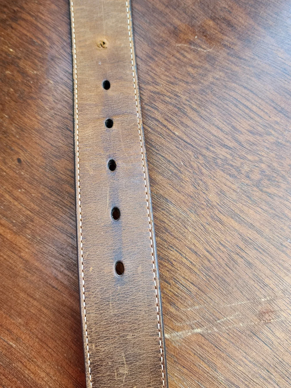 Ariat Women's Floral Stitch Berry Concho Leather Belt A1510202 48 In End To End